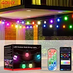 RGBW Outdoor Bulb String
